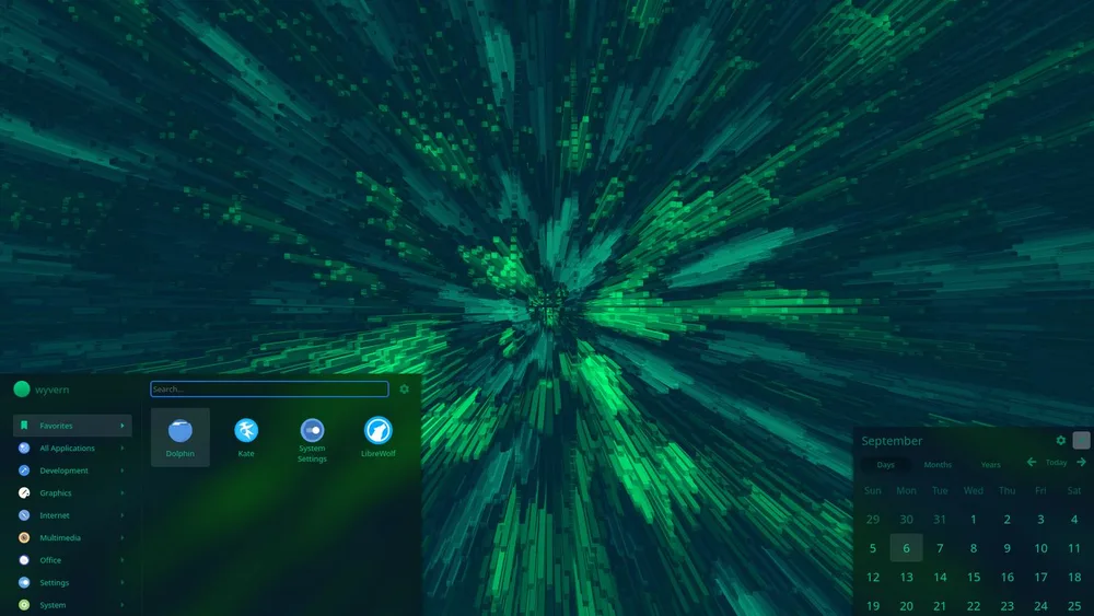Escritorio de CachyOS con KDE Plasma