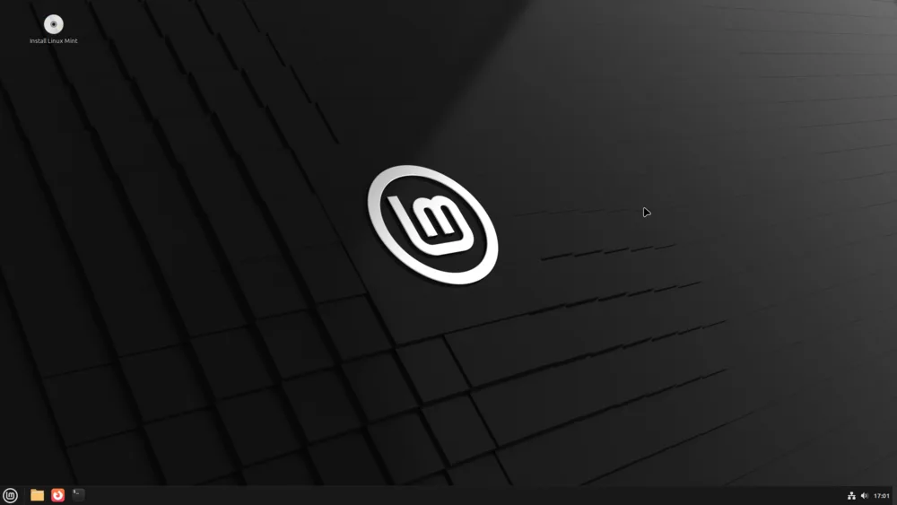 Escritorio de Linux Mint 22.1